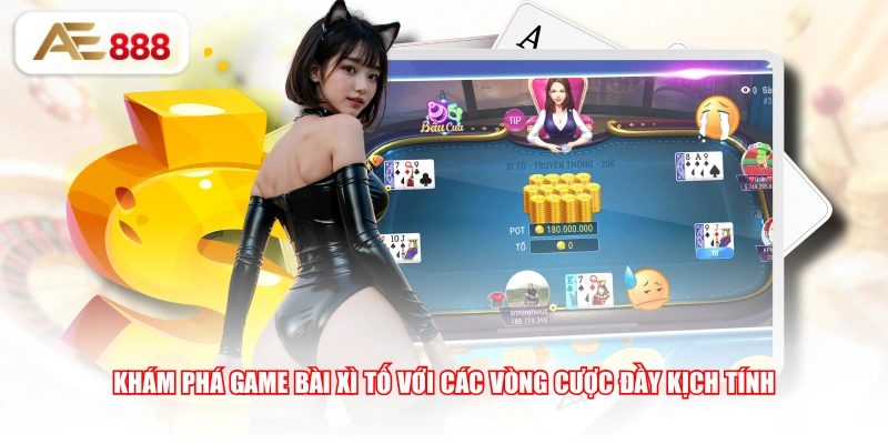 Khám phá game bài xì tố với các vòng cược đầy kịch tính