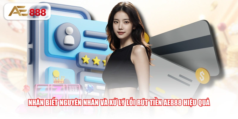 Nhận biết nguyên nhân và xử lý lỗi rút tiền AE888 hiệu quả